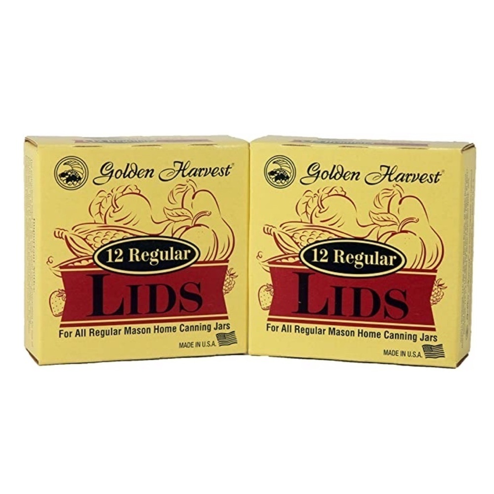 Golden Harvest Regular Canning Lids 2 Packs